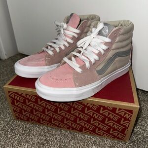 High top pink vans